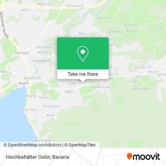 Карта Hochbehälter Ostin