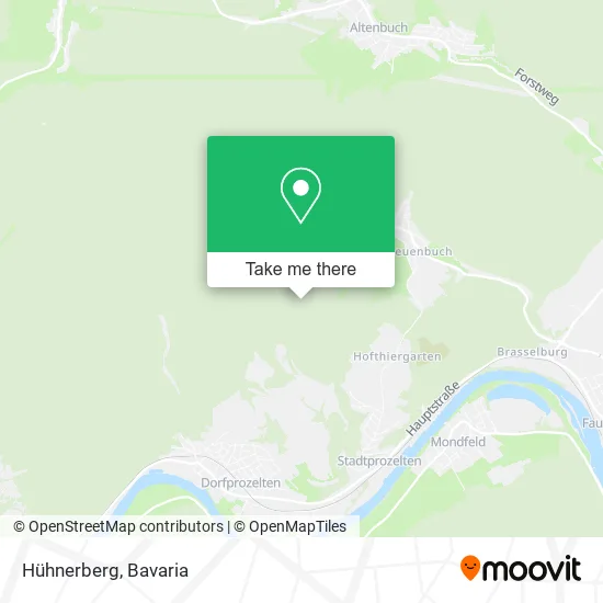 Карта Hühnerberg