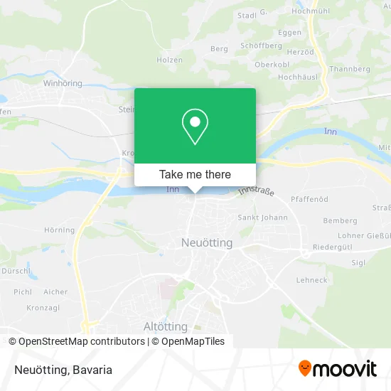 Карта Neuötting