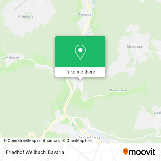 Карта Friedhof Weilbach