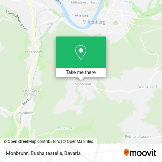 Карта Monbrunn, Bushaltestelle