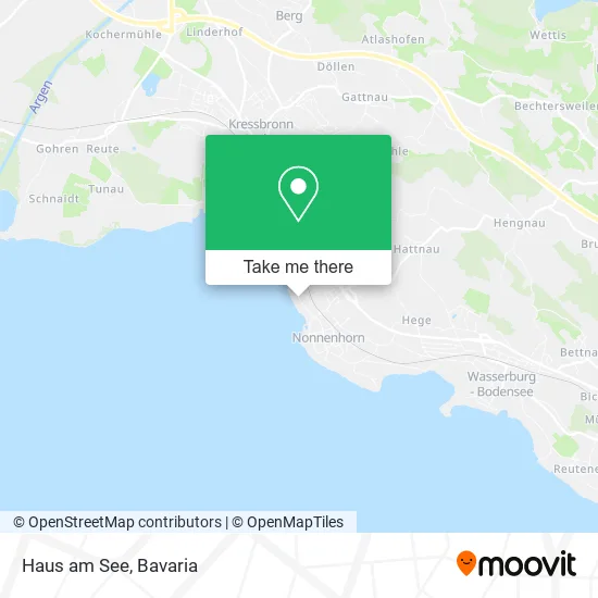 Карта Haus am See