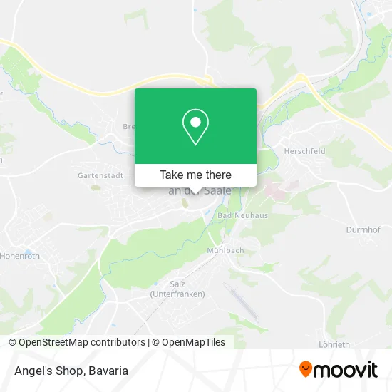 Карта Angel's Shop