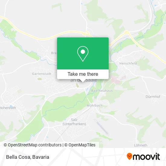 Карта Bella Cosa