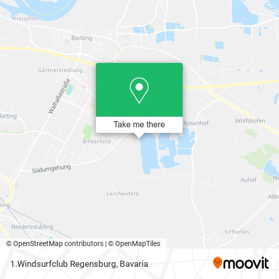 1.Windsurfclub Regensburg map