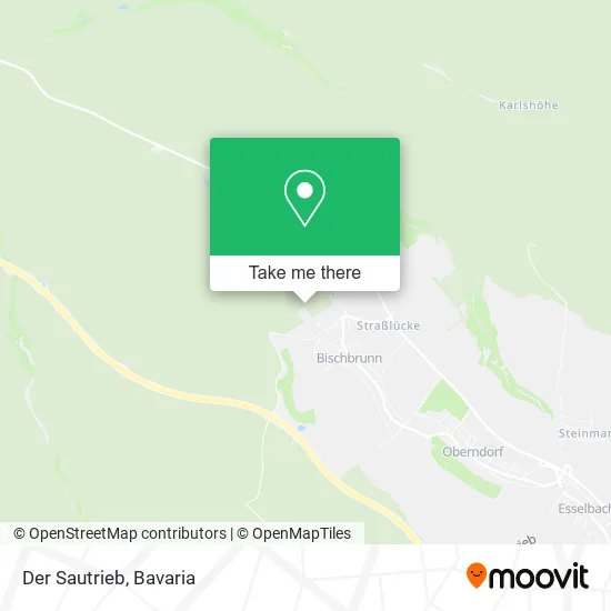 Карта Der Sautrieb