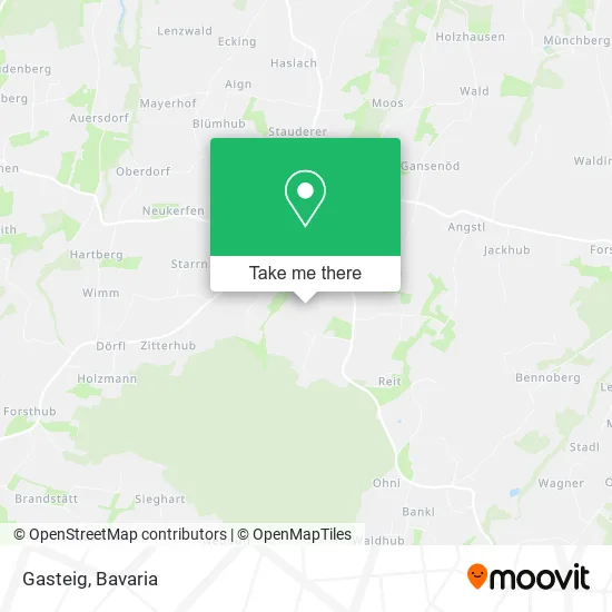 Карта Gasteig