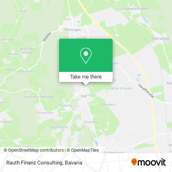 Карта Rauth Finanz Consulting