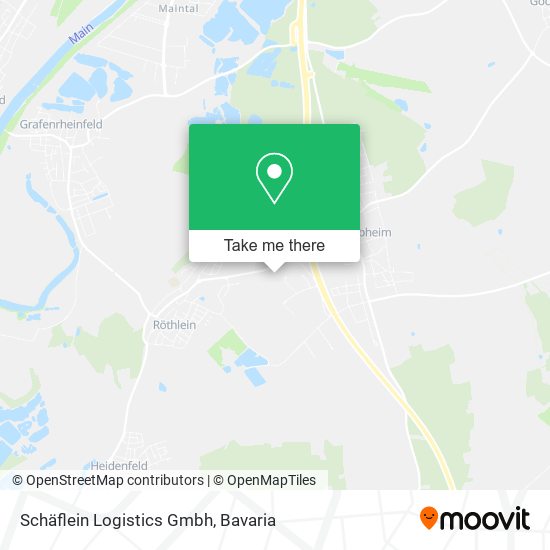 Schäflein Logistics Gmbh map