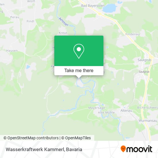 Wasserkraftwerk Kammerl map