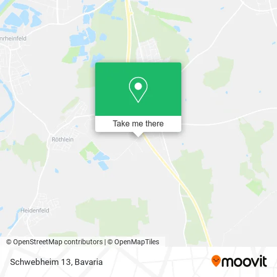 Карта Schwebheim 13