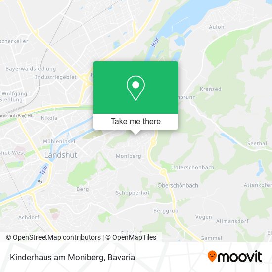 Kinderhaus am Moniberg map