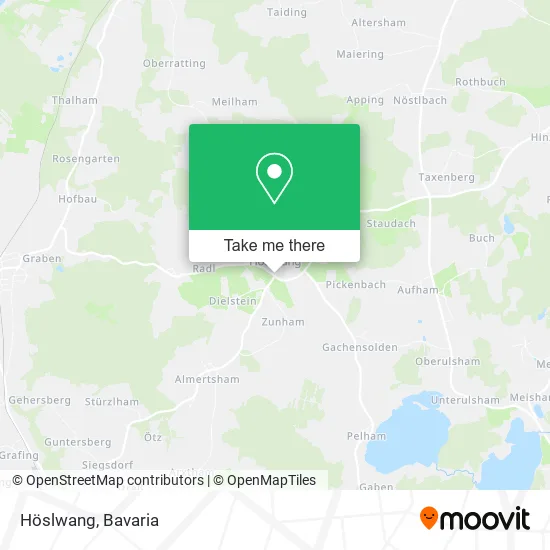 Карта Höslwang
