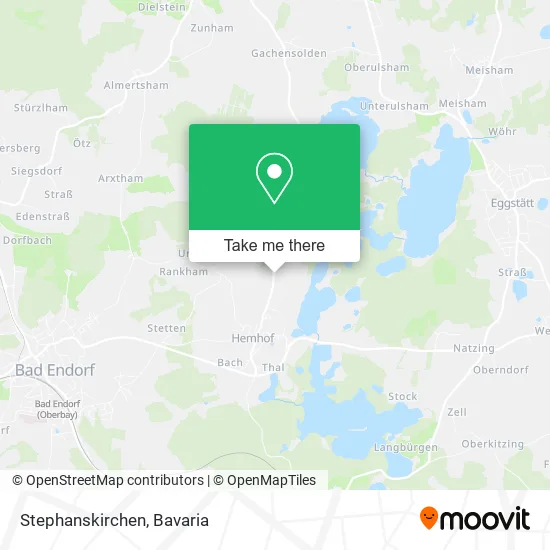 Карта Stephanskirchen