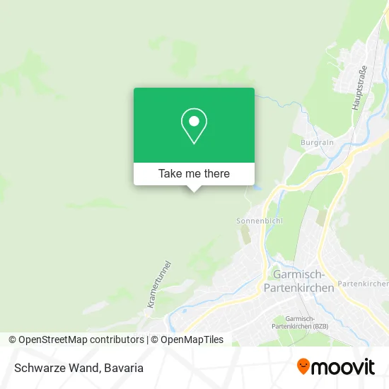 Карта Schwarze Wand