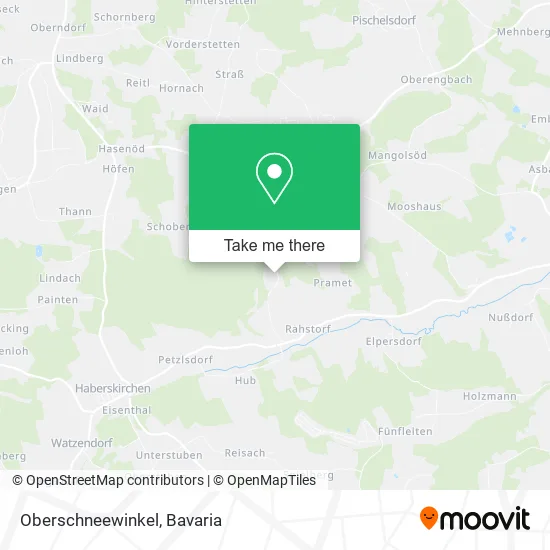 Карта Oberschneewinkel