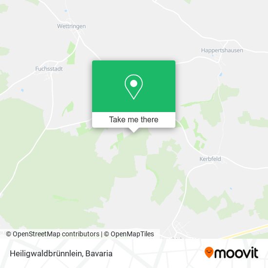 Heiligwaldbrünnlein map