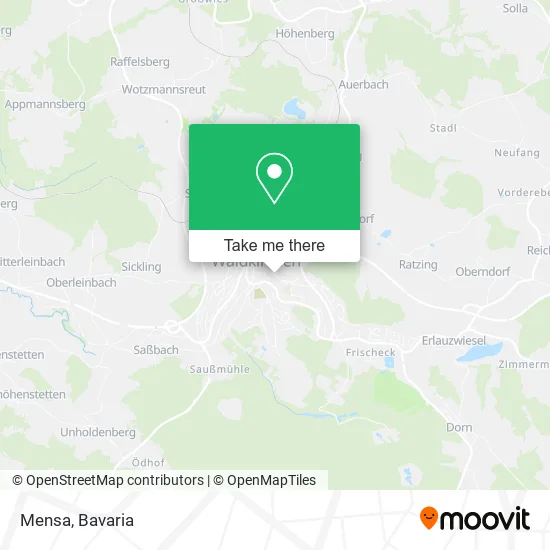 Mensa map