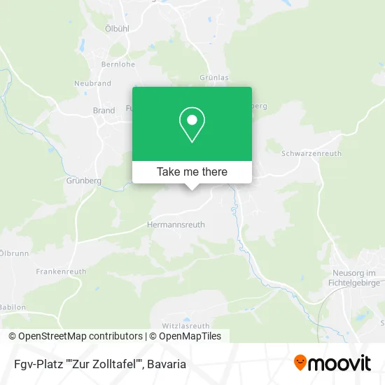 Карта Fgv-Platz ""Zur Zolltafel""