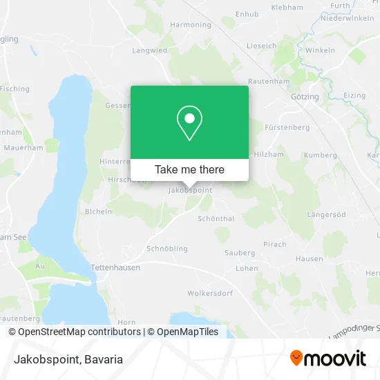Карта Jakobspoint
