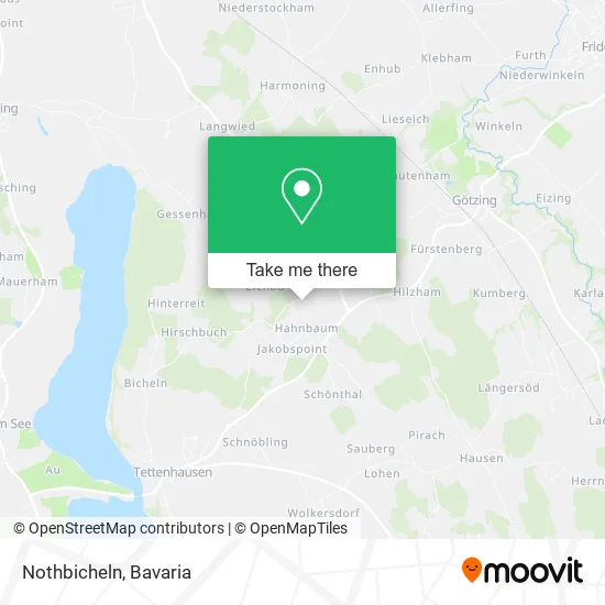 Карта Nothbicheln