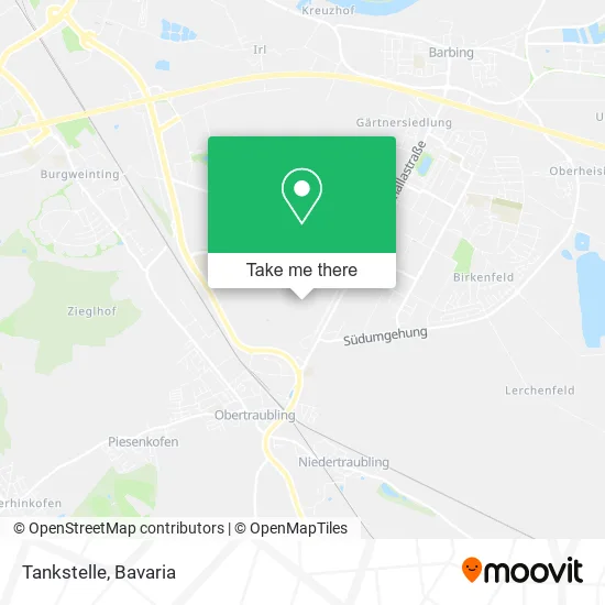 Tankstelle map
