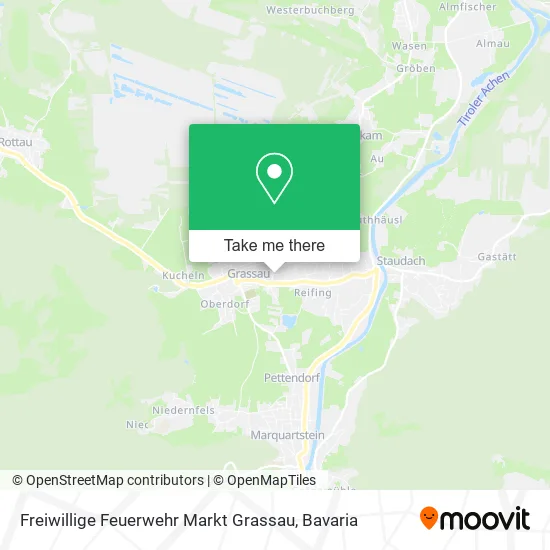 Карта Freiwillige Feuerwehr Markt Grassau