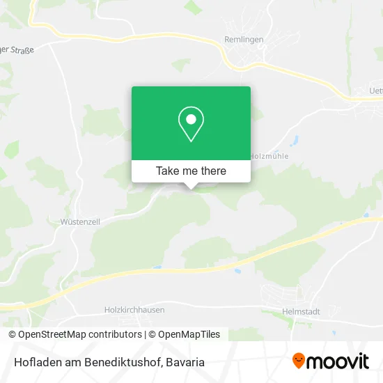 Карта Hofladen am Benediktushof