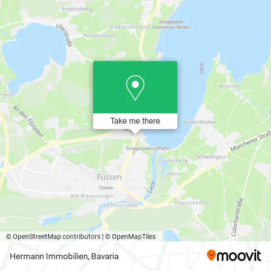 Карта Hermann Immobilien