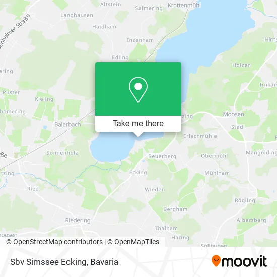 Карта Sbv Simssee Ecking