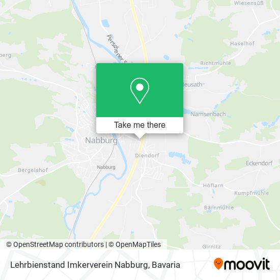Lehrbienstand Imkerverein Nabburg map
