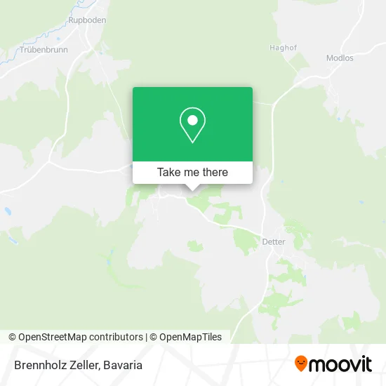 Карта Brennholz Zeller