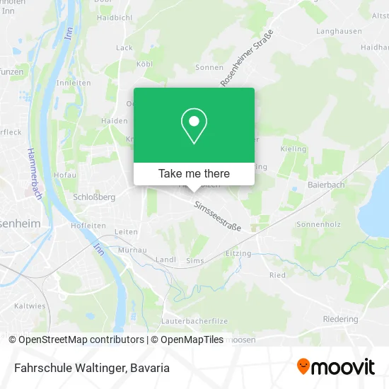 Карта Fahrschule Waltinger