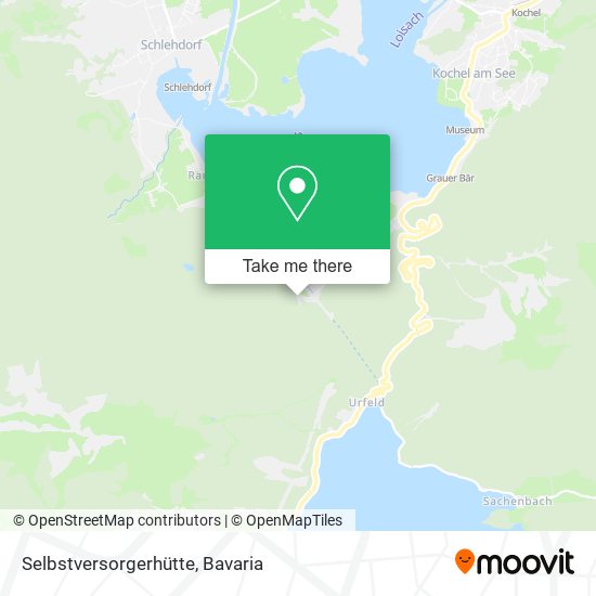 Карта Selbstversorgerhütte