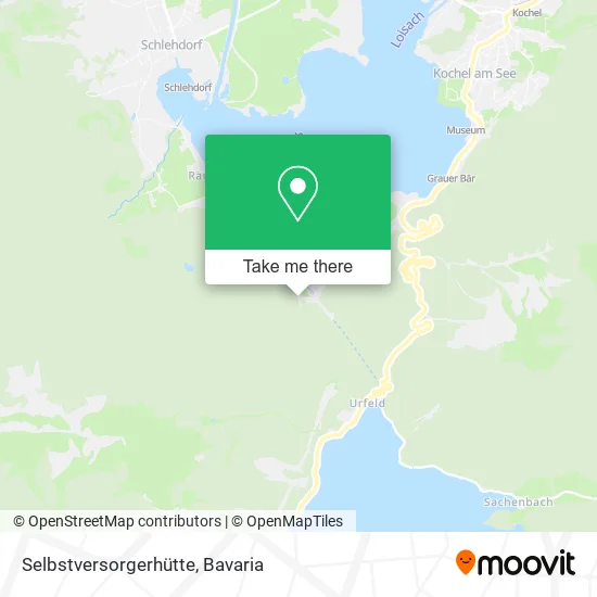 Карта Selbstversorgerhütte