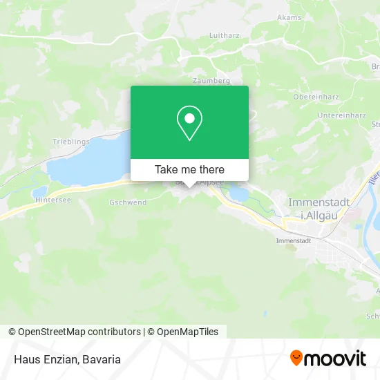 Карта Haus Enzian