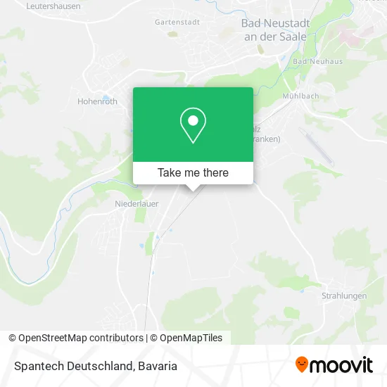 Карта Spantech Deutschland