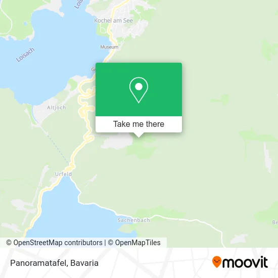 Карта Panoramatafel