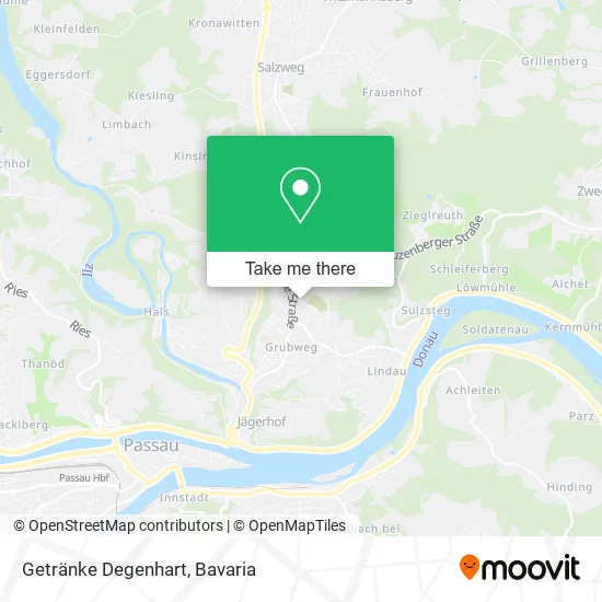 Карта Getränke Degenhart