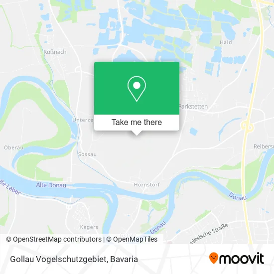Карта Gollau Vogelschutzgebiet