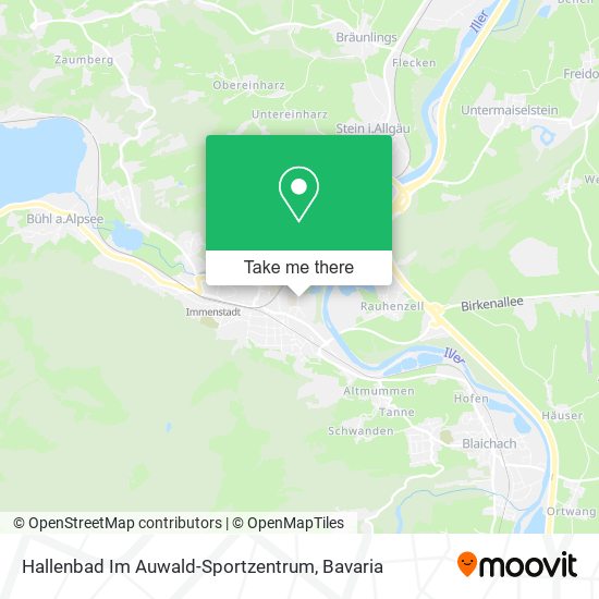 Hallenbad Im Auwald-Sportzentrum map