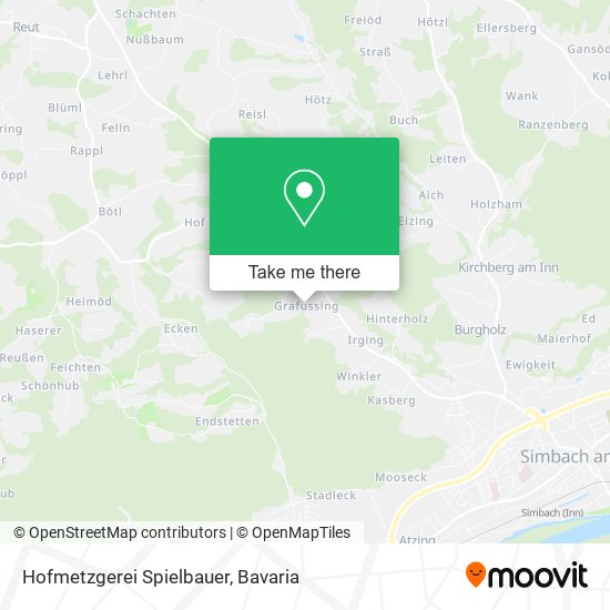 Hofmetzgerei Spielbauer map