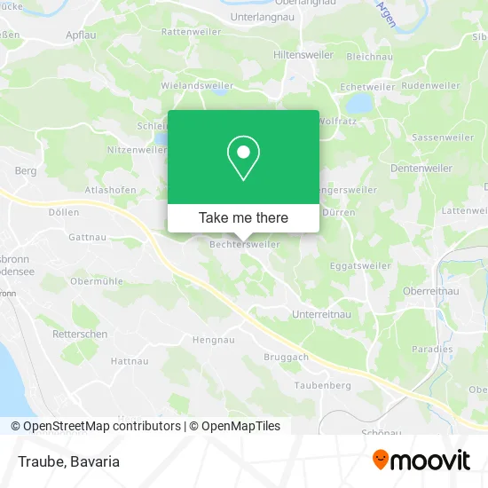 Карта Traube