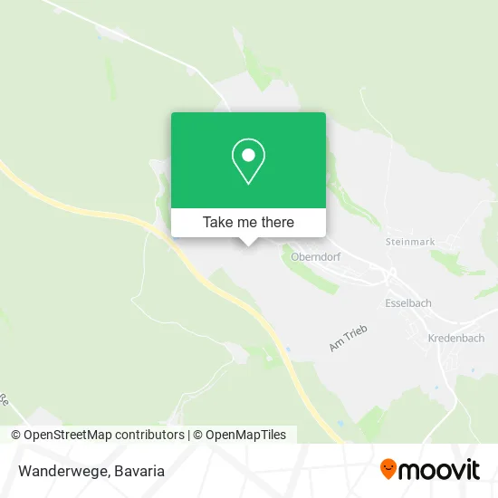 Карта Wanderwege