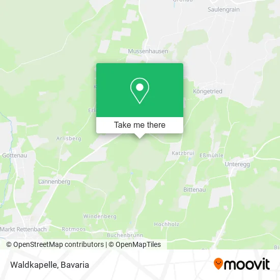 Waldkapelle map