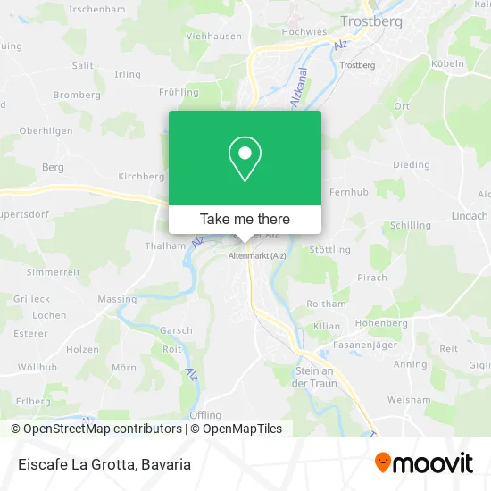 Карта Eiscafe La Grotta