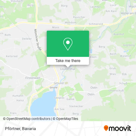 Карта Pförtner