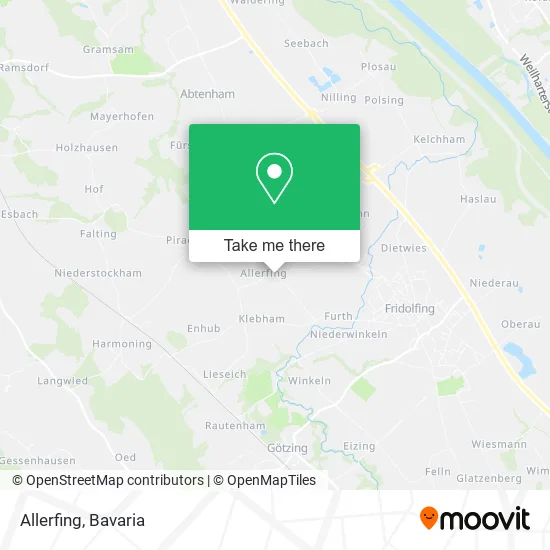 Карта Allerfing