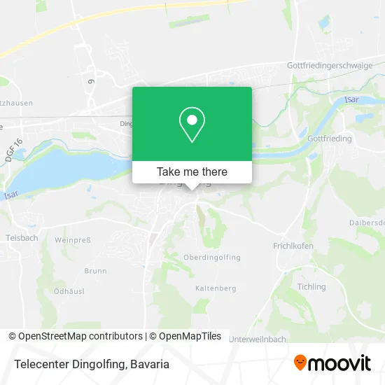 Карта Telecenter Dingolfing