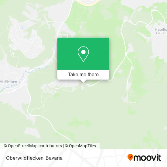 Карта Oberwildflecken